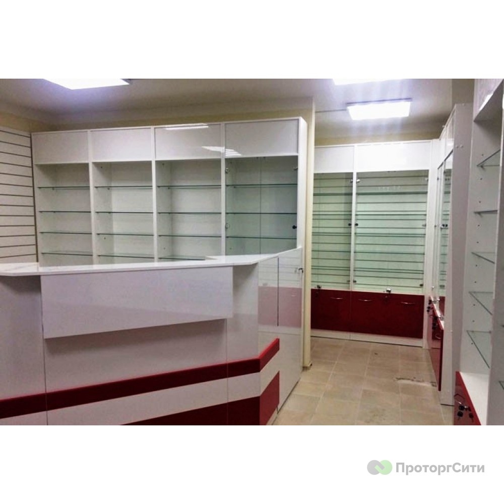 Furniture "Belon" for a pharmacy