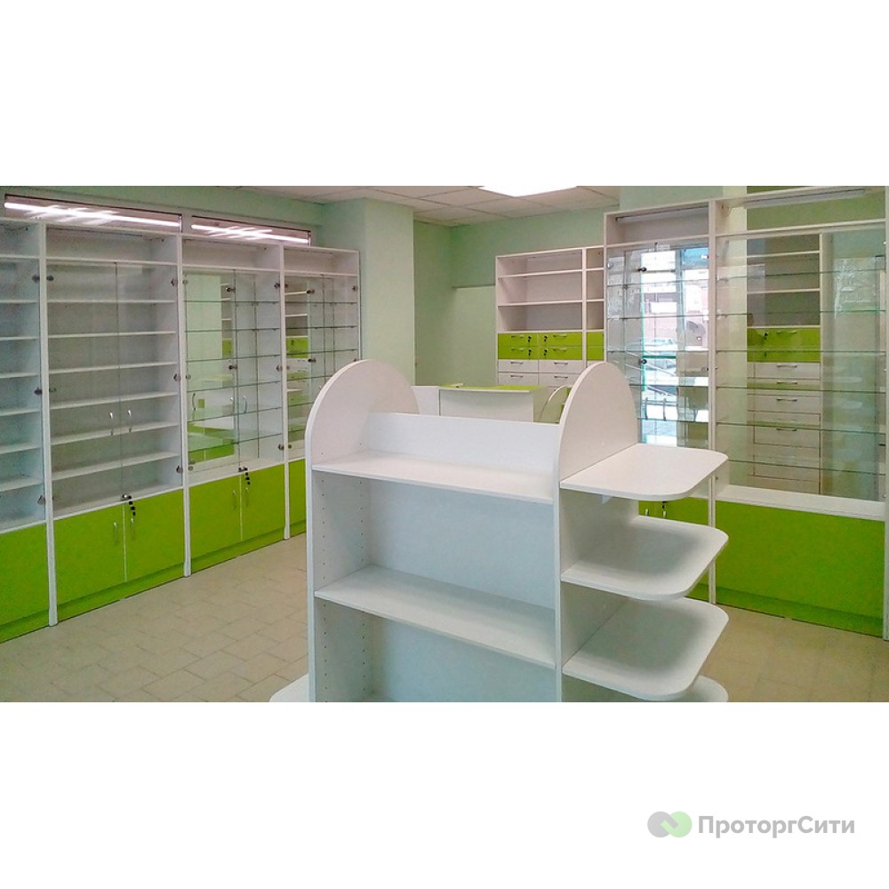 Furniture "Garonne" for a pharmacy