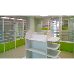 Furniture "Garonne" for a pharmacy