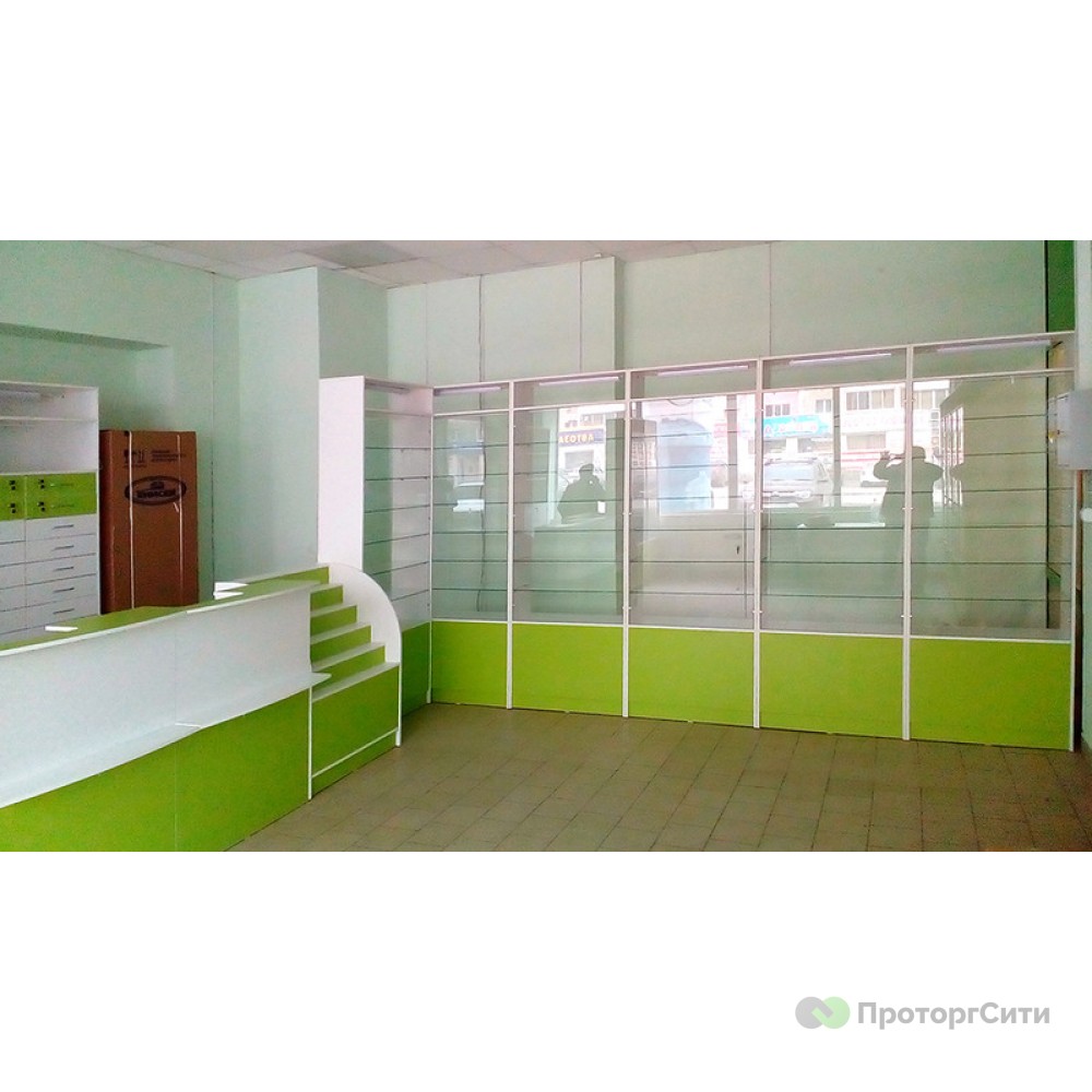 Furniture "Garonne" for a pharmacy