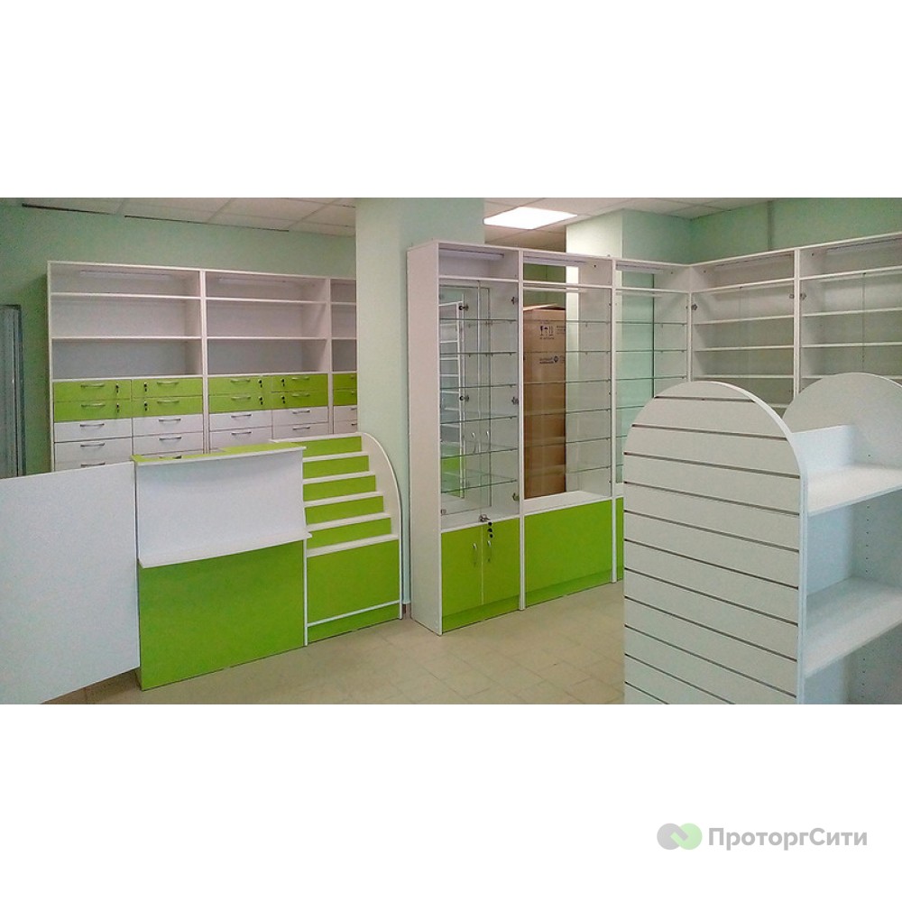 Furniture "Garonne" for a pharmacy