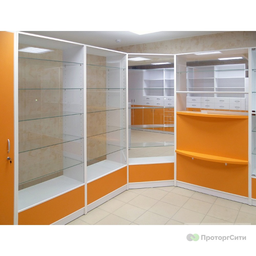 Furniture "Paiza" for a pharmacy
