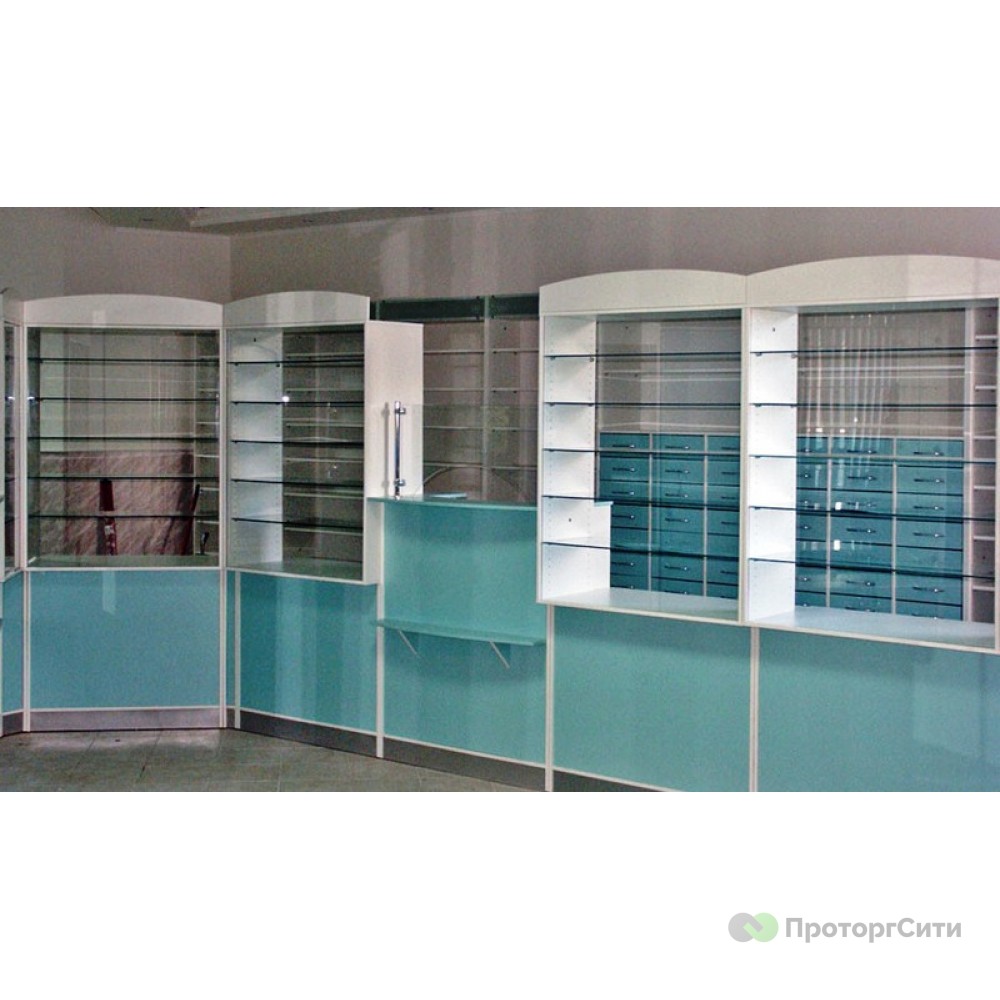 Furniture "Rain" for a pharmacy