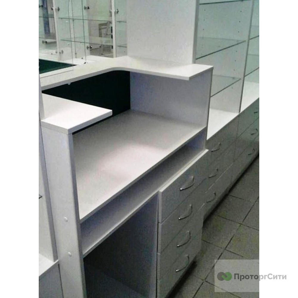 Furniture "Regent" for a pharmacy
