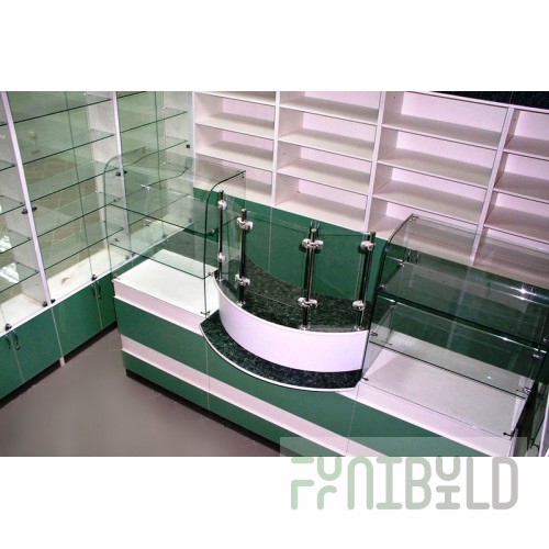 Furniture "Rona" for the pharmacy