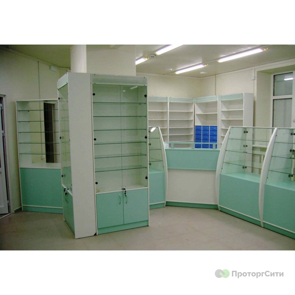 Furniture "Sargo" for a pharmacy