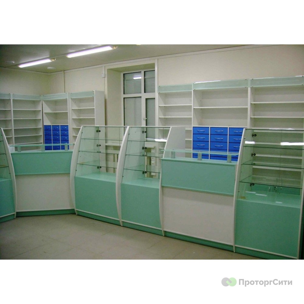 Furniture "Sargo" for a pharmacy