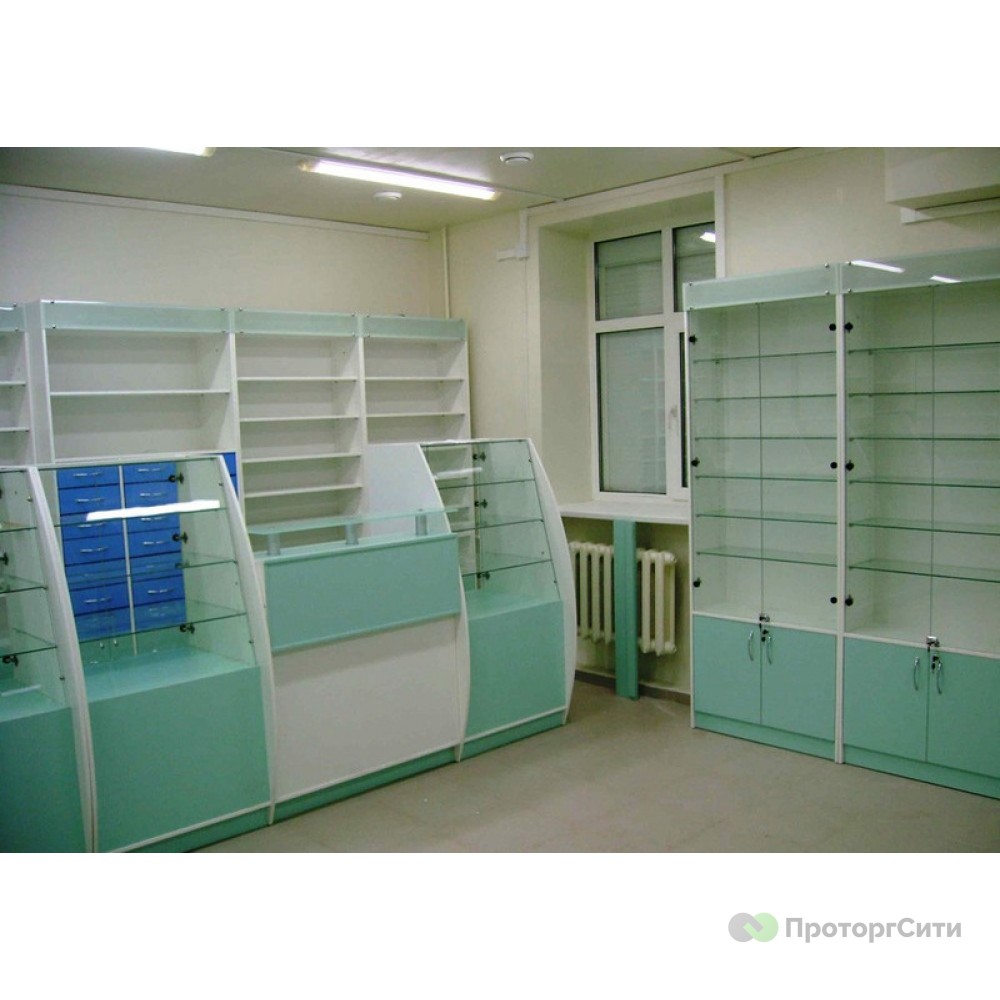 Furniture "Sargo" for a pharmacy