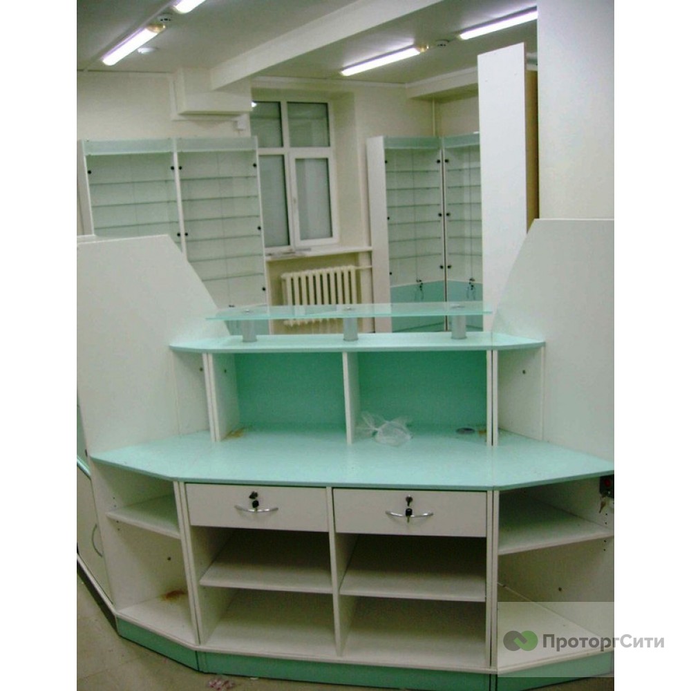 Furniture "Sargo" for a pharmacy