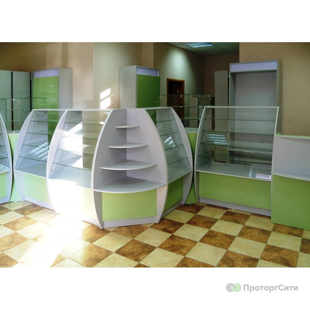 Furniture "Vilen" for a pharmacy