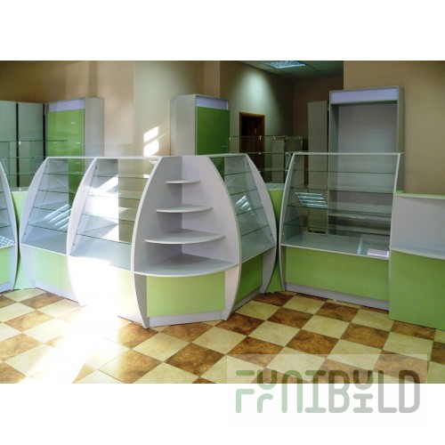 Furniture "Vilen" for a pharmacy