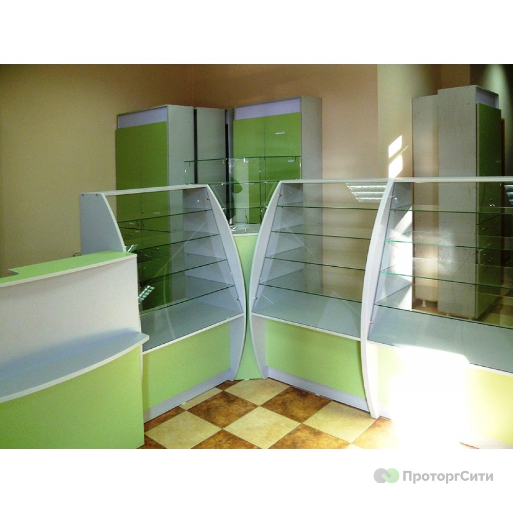 Furniture "Vilen" for a pharmacy
