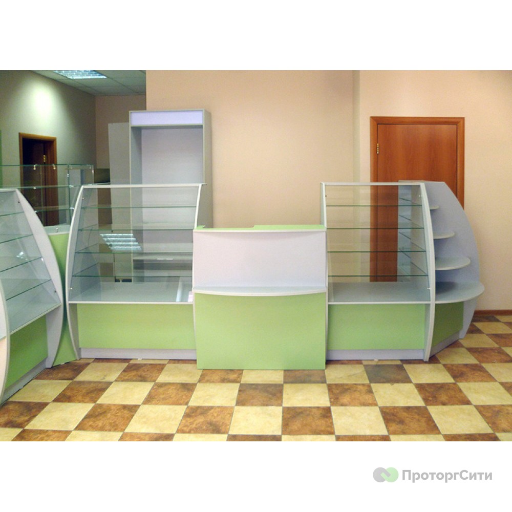 Furniture "Vilen" for a pharmacy