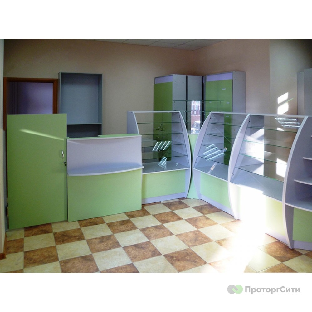 Furniture "Vilen" for a pharmacy