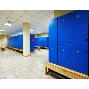 Lockers for changing rooms "Arkt" for a fitness club