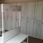 Lockers for changing rooms "Belfor" for fitness club