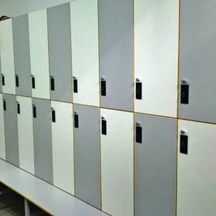 Lockers for changing rooms "Gorg" for a fitness club