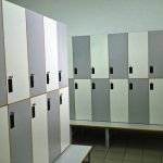 Lockers for changing rooms "Gorg" for a fitness club