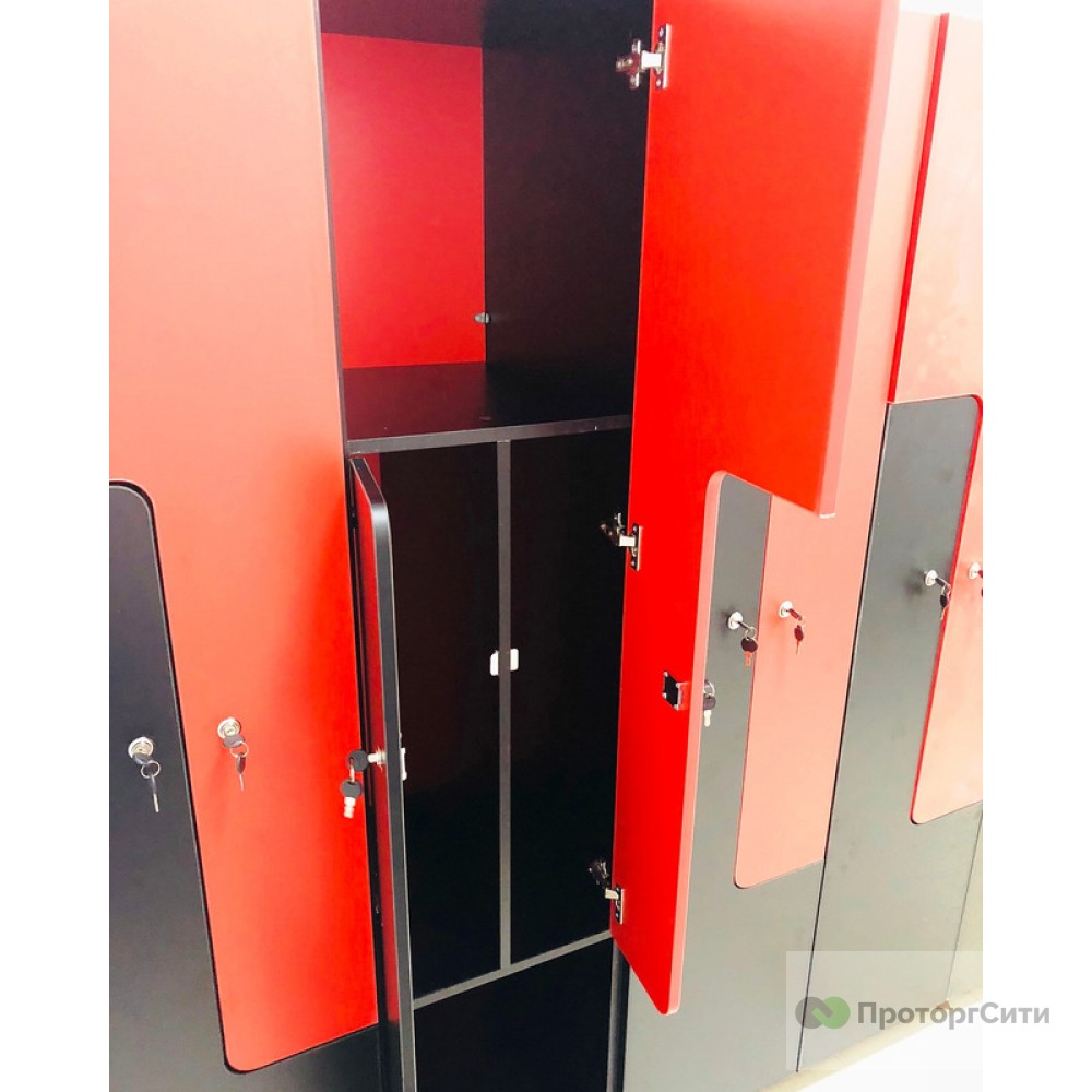 Lockers for changing rooms "Kars" for a fitness club