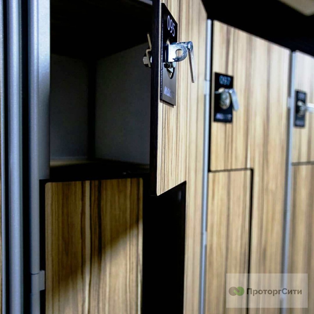 Lockers for changing rooms "Klit" for the gym