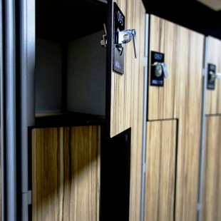 Lockers for changing rooms "Klit" for the gym