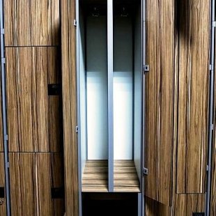 Lockers for changing rooms "Klit" for the gym