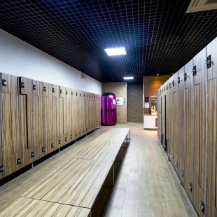 Lockers for changing rooms "Klit" for the gym