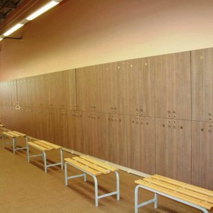 Lockers for changing rooms "Tit" for the fitness hall