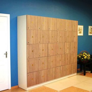 Lockers for changing rooms "Tit" for the fitness hall