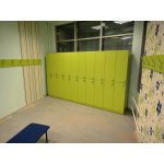 Lockers for changing rooms "Vismut" for the gym