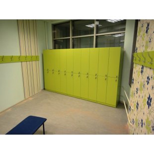 Lockers for changing rooms "Vismut" for the gym