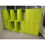 Lockers for changing rooms "Vismut" for the gym