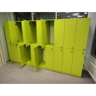 Lockers for changing rooms "Vismut" for the gym