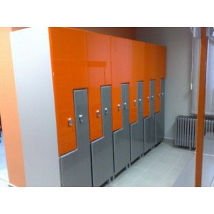 Lockers for changing rooms "Wong" for a fitness club
