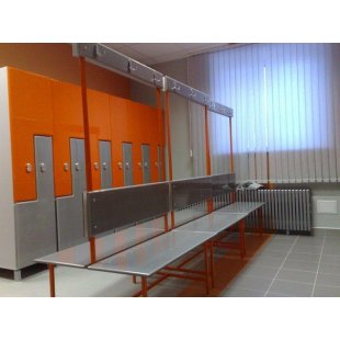 Lockers for changing rooms "Wong" for a fitness club