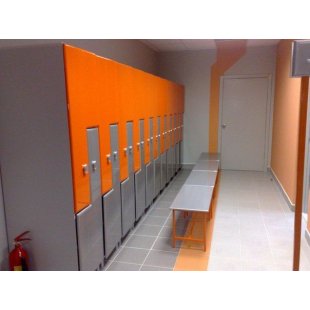 Lockers for changing rooms "Wong" for a fitness club