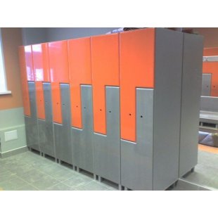 Lockers for changing rooms "Wong" for a fitness club