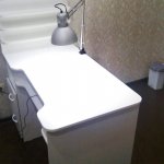 Furniture "Astragal" for a nail salon