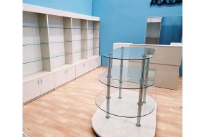 Furniture for a shoe store