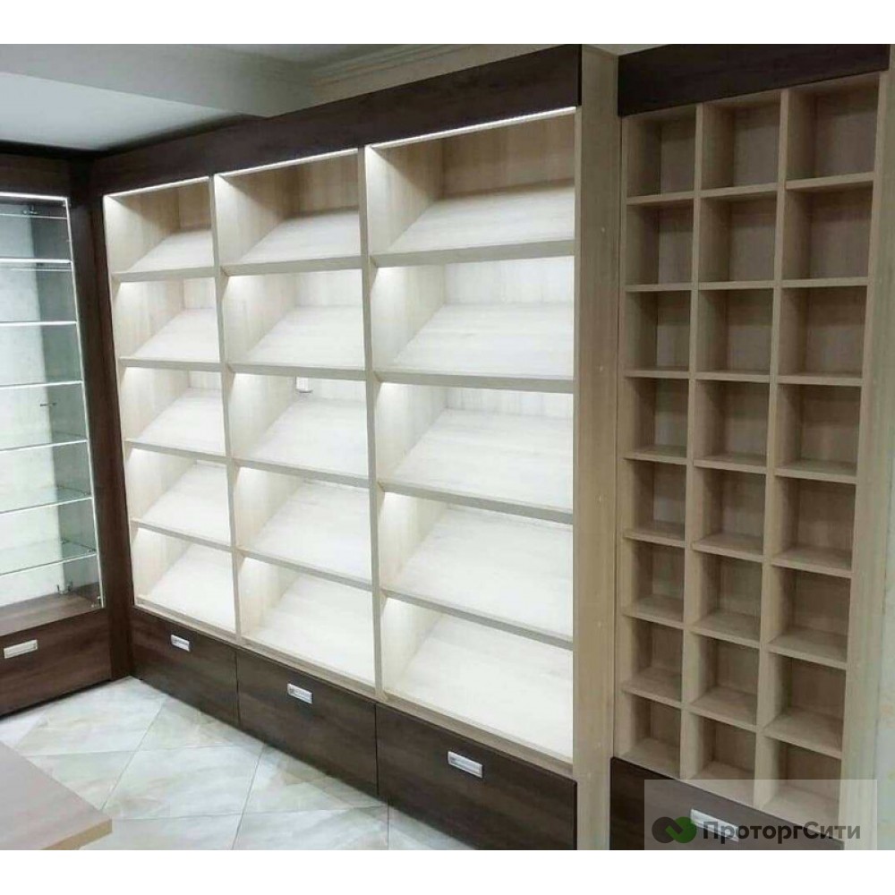 Furniture set "Hornbeam" for shoe store