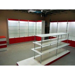 Furniture set "Queenie" for shoe store