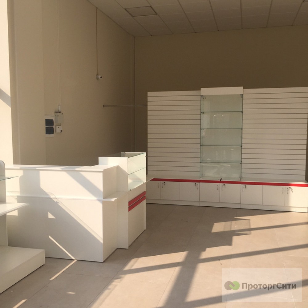 Commercial furniture "Klamar" for a clothing store