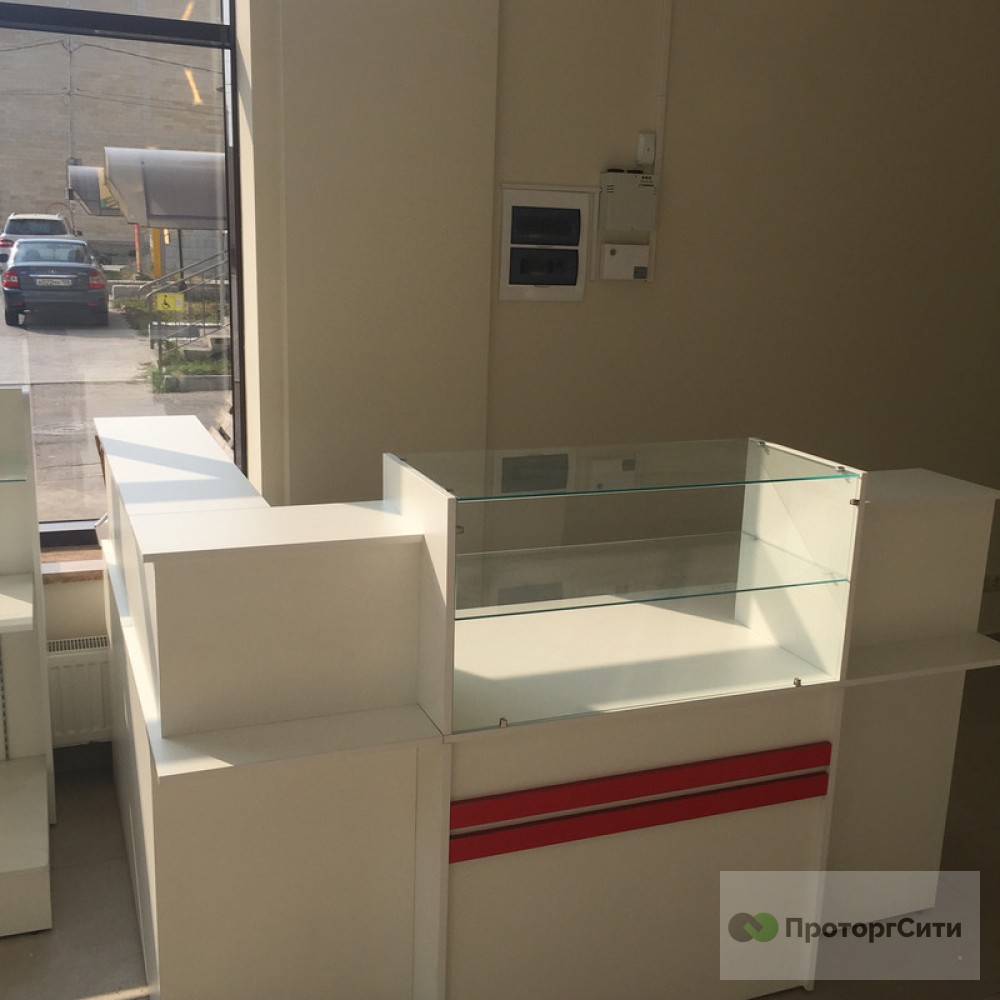 Commercial furniture "Klamar" for a clothing store