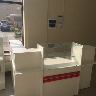 Commercial furniture "Klamar" for a clothing store