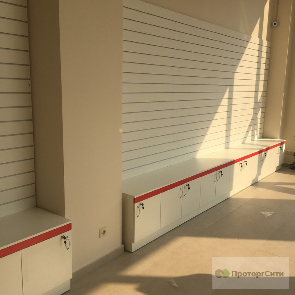 Commercial furniture "Klamar" for a clothing store