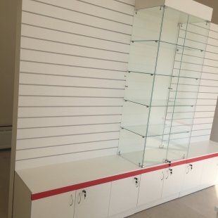 Commercial furniture "Klamar" for a clothing store