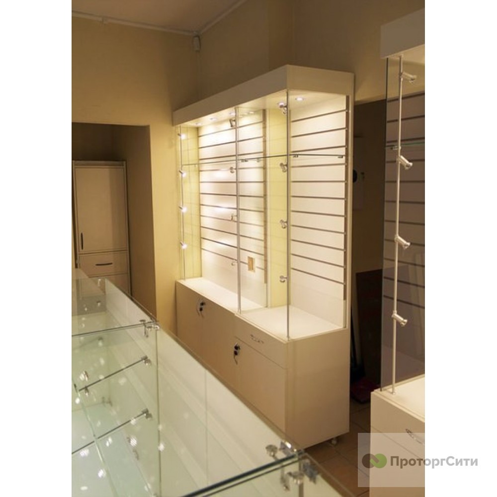 Furniture set "Admet" for an optics store