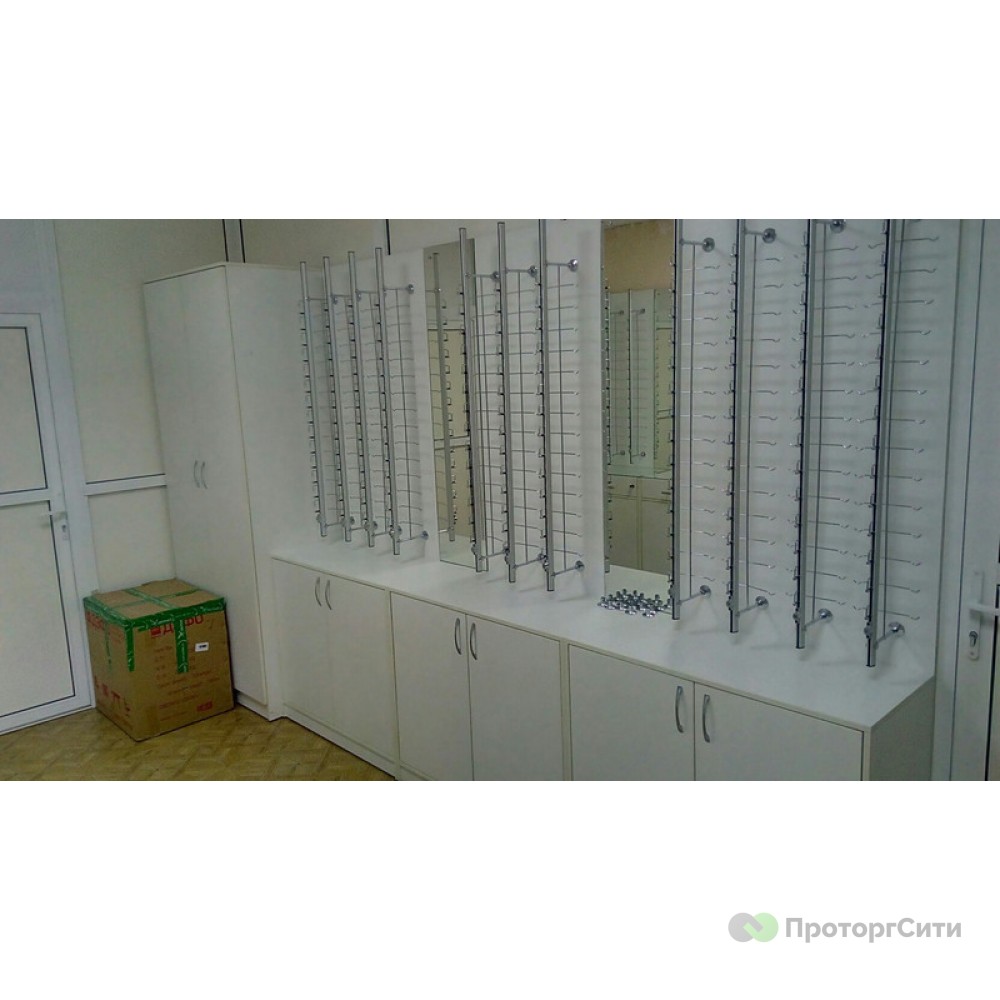 Furniture set "Alcon" for an optics store