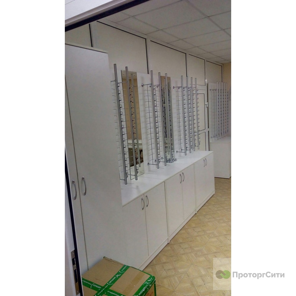 Furniture set "Alcon" for an optics store