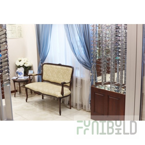 Furniture set "Bersi" for an optics store